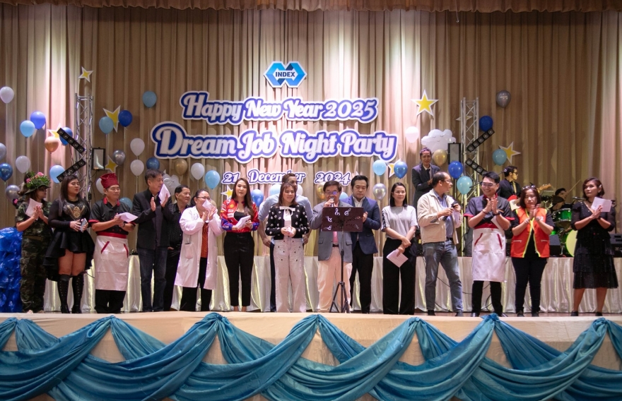 จัดงานเลี้ยงสังสรรค์ปีใหม่ 2568 Theme : Dream Job Night Party 
