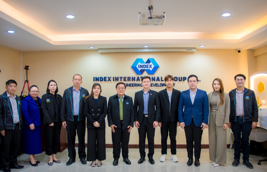 บริษัท อินเด็กซ์ อินเตอร์เนชั่นแนล กรุ๊ป จำกัด (มหาชน) จัดอบรมสัมมนาผู้บริหาร เรื่อง “การเปลี่ยนแปลงสภาพภูมิอากาศและการจัดการคาร์บอนฟุตพรินท์”